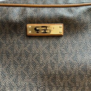 Brown Michael Kors crossbody purse